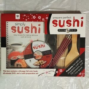 Prepare Perfect SUSHI Book and DVD